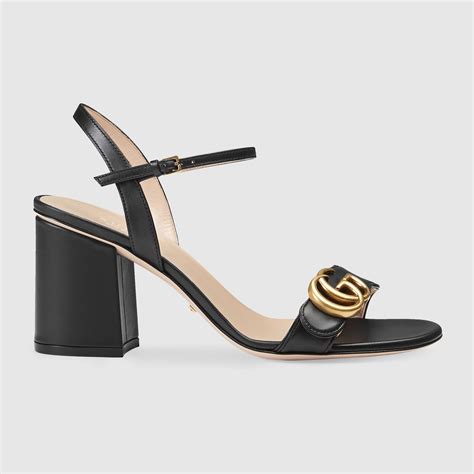 gucci mid heel sandals|designer gucci high heel sandals.